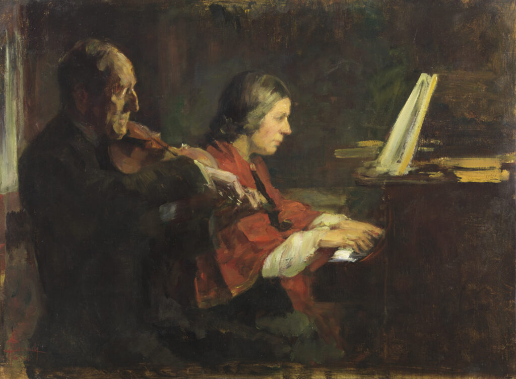 Angelo Landi – Duetto al pianoforte